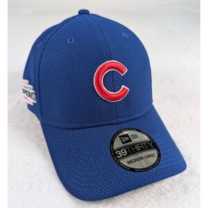 Chicago Cubs 2016 World Series Champions New Era Hat 39Thirty Mens‎ M/L NWT